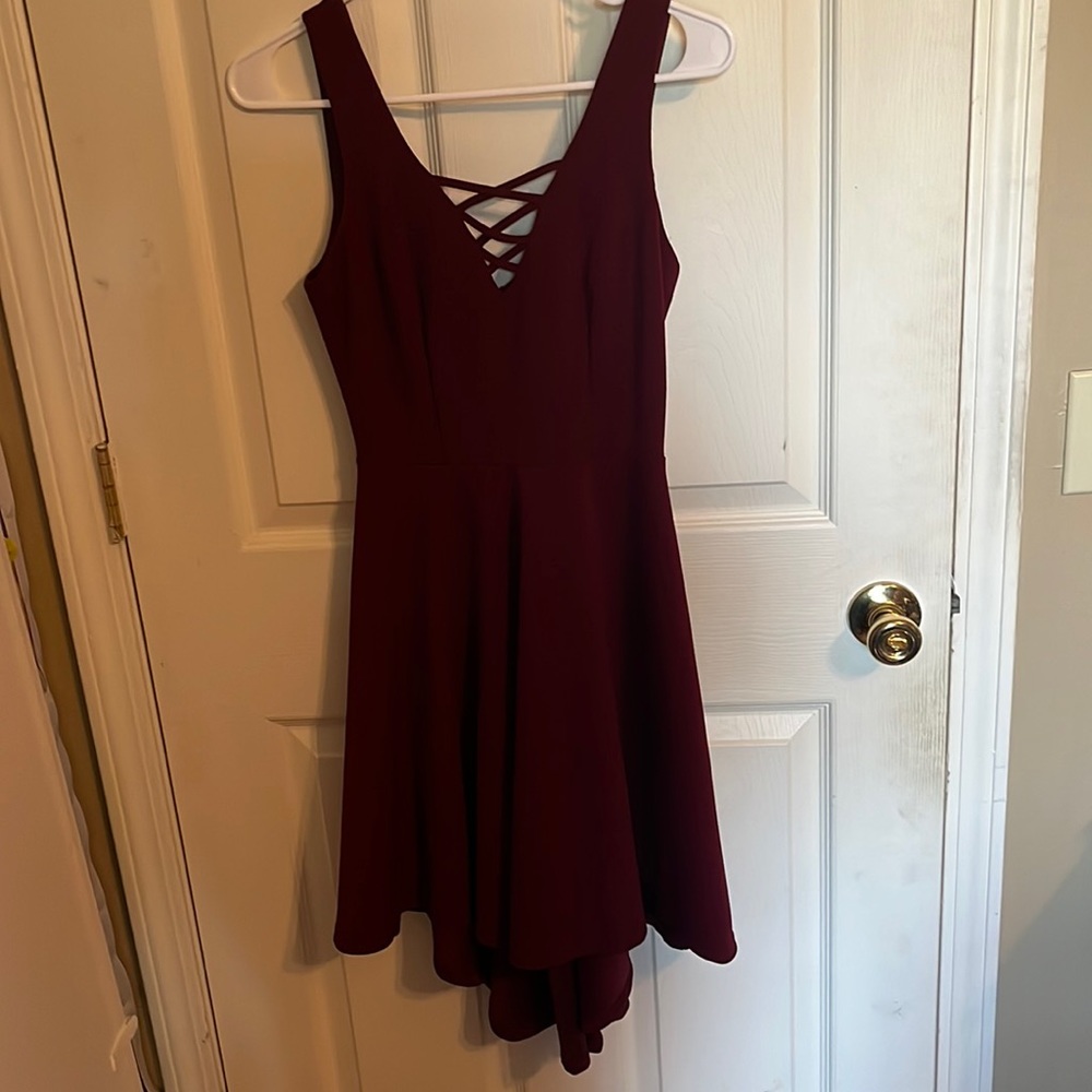 B. Darlin Maroon Dress